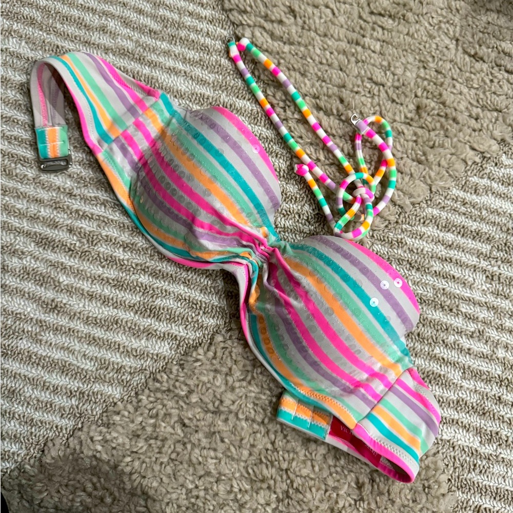 Victoria’s Secret Swim Top Bikini Removable Straps 34B